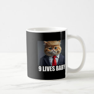 Mug Cat Trump 9 Vit Bébé Drôle Amoureux des chats Cade