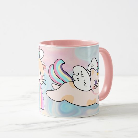 Mug Cat Unicorn (Devant droit)