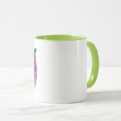 Mug Cat vectoriel (Devant droit)