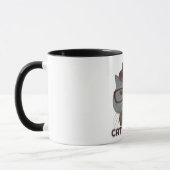 Mug Cat Vibes – Cool Grey Cat  (Gauche)