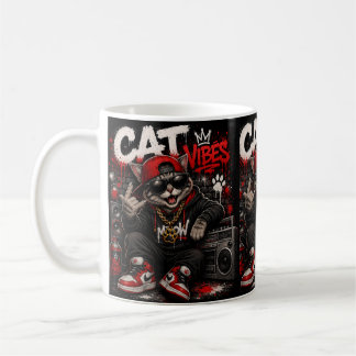 Mug Cat Vibes – Urban Hip Hop Street Art