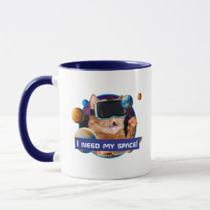 Mug Cat VR dans l'espace