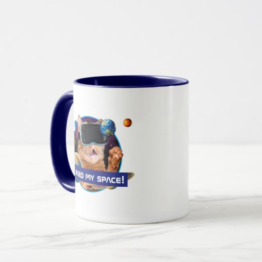 Mug Cat VR dans l'espace (Devant gauche)
