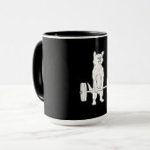 Mug Cat Weightlifting And Gym (Devant gauche)