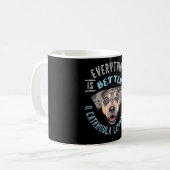 Mug Catahoula Leopard Chien idée cadeau (Devant gauche)