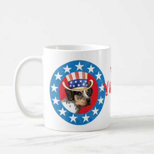 Mug Catahoula patriotique (Gauche)