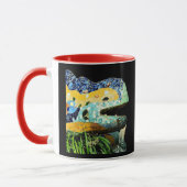 Mug Catalan - Barcelone, Gaudi - Lizard, Espagne (Gauche)