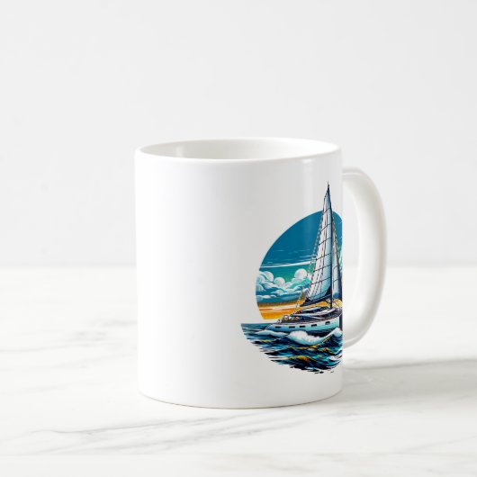 Mug Catamaran (Devant droit)