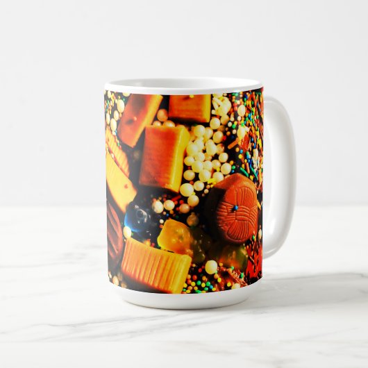 Mug Catastrophe de bonbons (Devant droit)