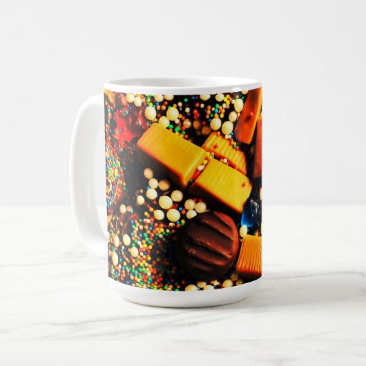Mug Catastrophe de bonbons (Devant gauche)