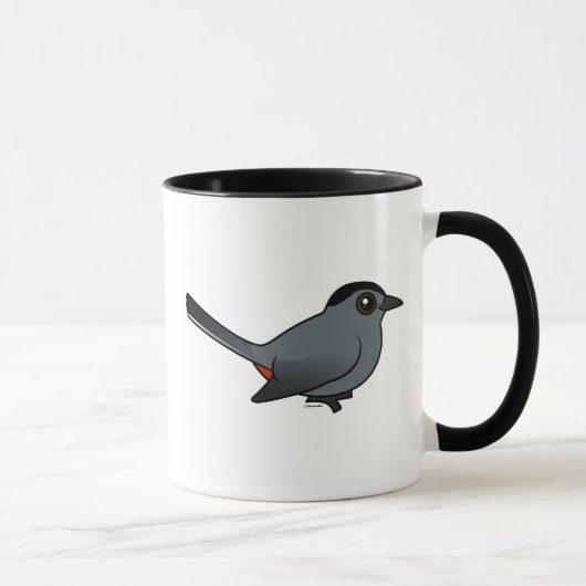 Mug Catbird gris de Birdorable (Droite)