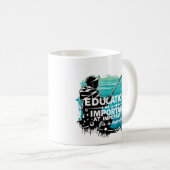 Mug Catch of Knowledge : The Importance of Education (Devant droit)