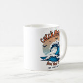 Mug Catch the Wave : Embrassez l'esprit du surf (Devant droit)