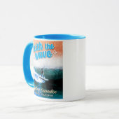 Mug Catch the Wave - Le paradis du surf (Devant gauche)