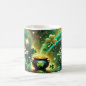 Mug Catch Your Lucky Star Celestial Green Gold (Centre)
