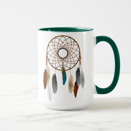 Mug Catcher de rêve coloré (Droite)