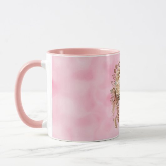 Mug Catcher de rêve rose Brown (Gauche)
