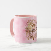 Mug Catcher de rêve rose Brown (Devant gauche)