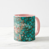 Mug Catcher de rêve Turquoise (Devant droit)