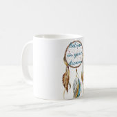 Mug Catcher de rêve Turquoise Brown (Devant gauche)