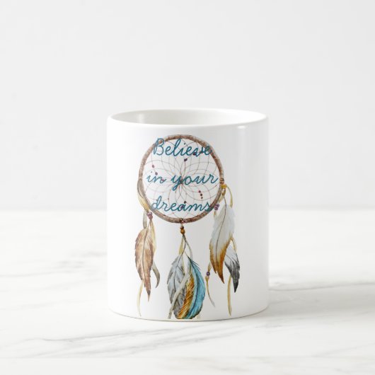 Mug Catcher de rêve Turquoise Brown (Centre)