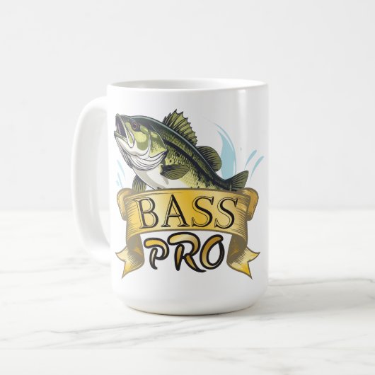 Mug Catching That Trophy "Bass Pro" custom (Devant gauche)