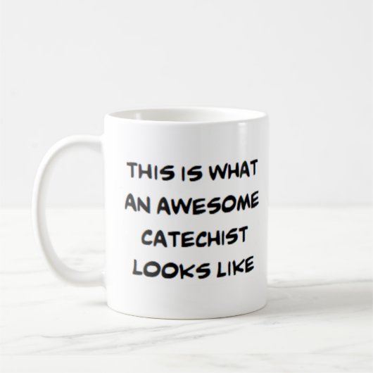 Mug catéchiste, génial (Gauche)