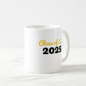 Mug Catégorie 2025 Année d'obtention du diplôme (Devant droit)