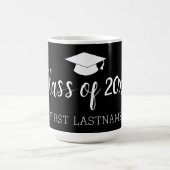 Mug Catégorie d'année et nom - Le noir peut changer de (Centre)