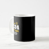 Mug Catégorie De 2024 Compter En Bas Amusants Grad 202 (Devant gauche)