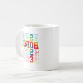 Mug Catégorie De Dye De Tie Senior 2023 (Devant gauche)