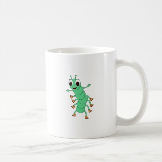 Mug Caterpillar verte (Droite)
