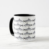 Mug Catfish Saumon bleu (Devant gauche)