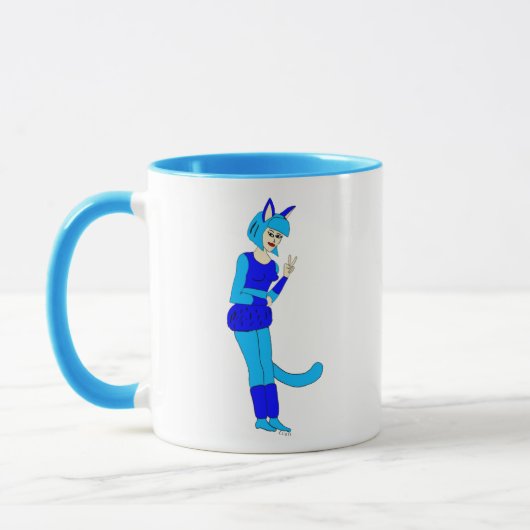 Mug catgirl (Gauche)