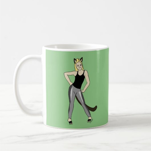 Mug catgirl (Gauche)