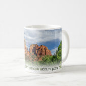 Mug Cathedral Rock Psaume 31:3 KJV (Devant droit)