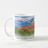 Mug Cathedral Rock Psaume 31:3 KJV (Gauche)