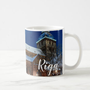Mug Cathédrale de Dôme sur Dome carré à Riga, Lettonie