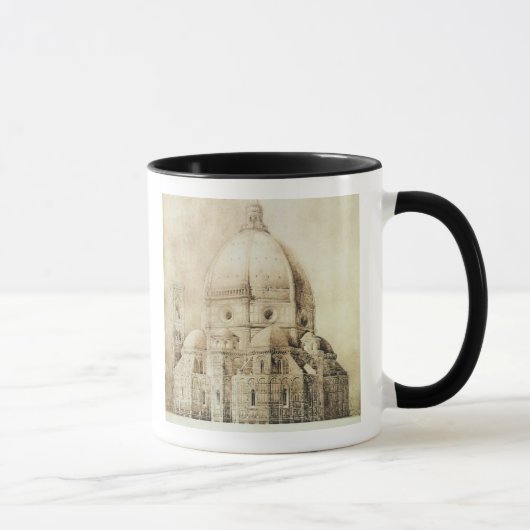 Mug Cathédrale de Florence de l'est, des 'fragments (Droite)