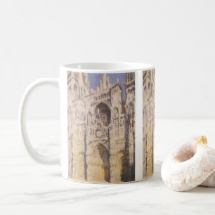 Mug Cathédrale de Rouen, Harmonie Bleue Or par Claude