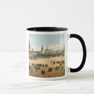 Mug Cathédrale de St Basil vue de Kremlin, de