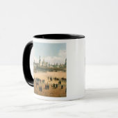 Mug Cathédrale de St Basil vue de Kremlin, de (Devant gauche)