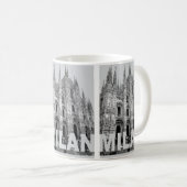 Mug Cathédrale Duomo de Milan, Lombardie sur une (Devant droit)
