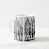 Mug Cathédrale Duomo de Milan, Lombardie sur une (Devant gauche)