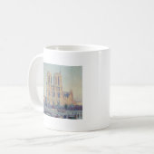 Mug Cathédrale Notre-Dame Paris France Peinture classi (Devant gauche)