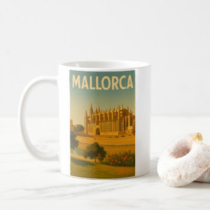 Mug Cathédrale Rétro Vintage de Majorque