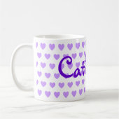 Mug Catherine en violet (Gauche)
