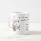 Mug Catholic Mont Carmel Vierge Marie Jésus (Devant gauche)