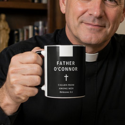 Mug Catholic Priest Hebrews 5:1 Vocation Design