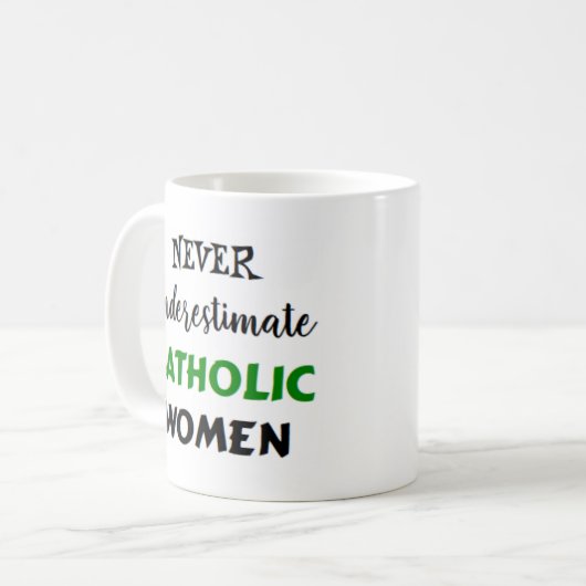 Mug catholic women (Devant gauche)